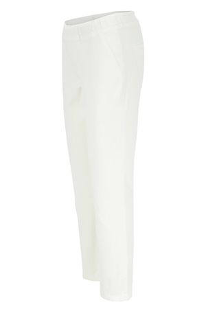 Pantalons - Jeans blanc stretch sur &eacute;lastique
