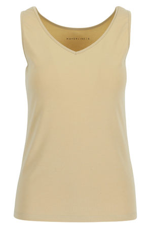 Sweatvest - Top stretch en  coton peign&eacute;