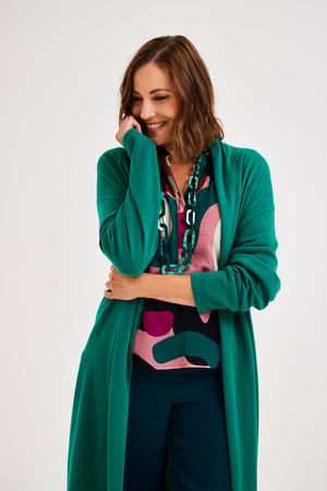 Long cardigan ouvert - may