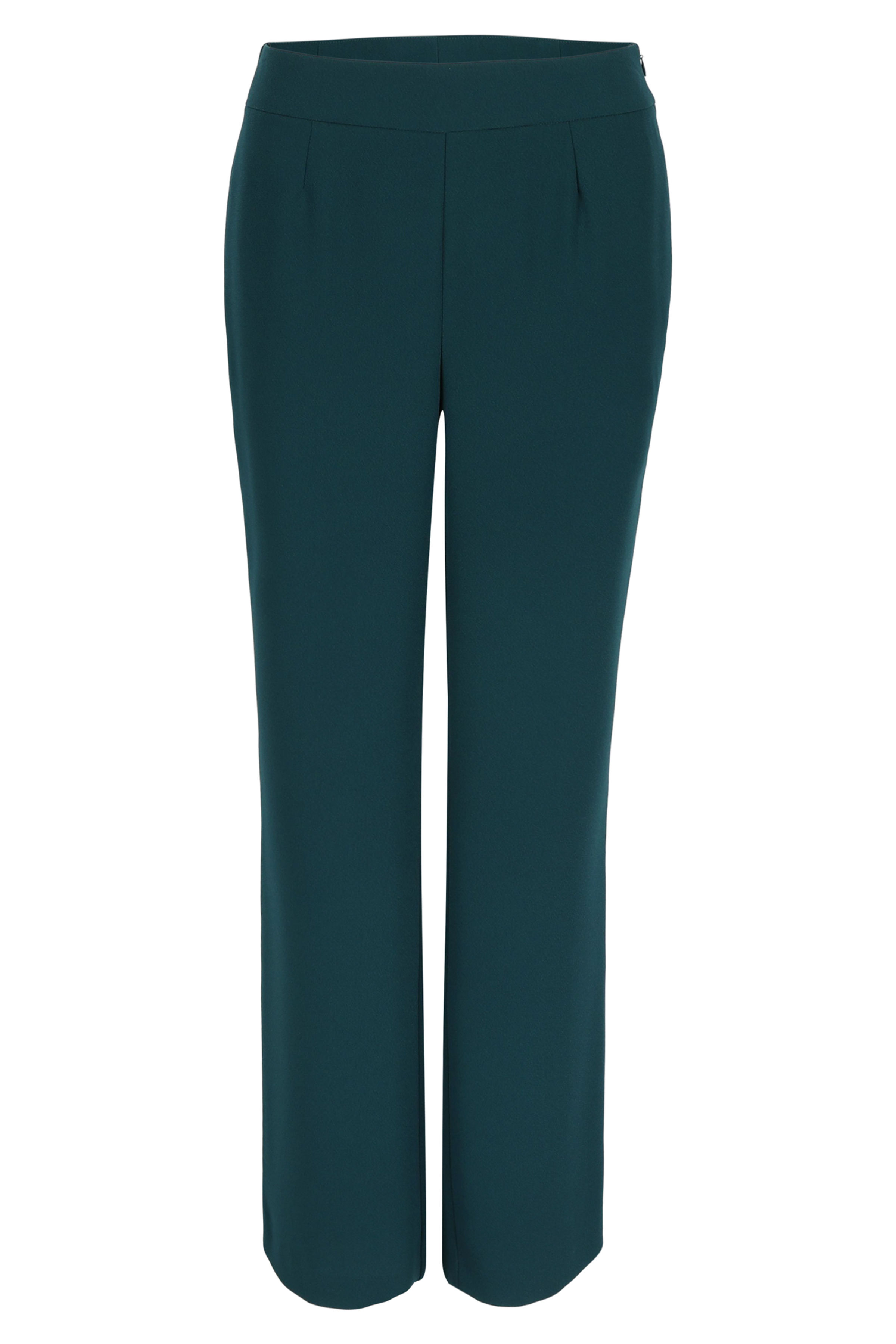 Pantalon 'easy care' en cr&ecirc;pe - may