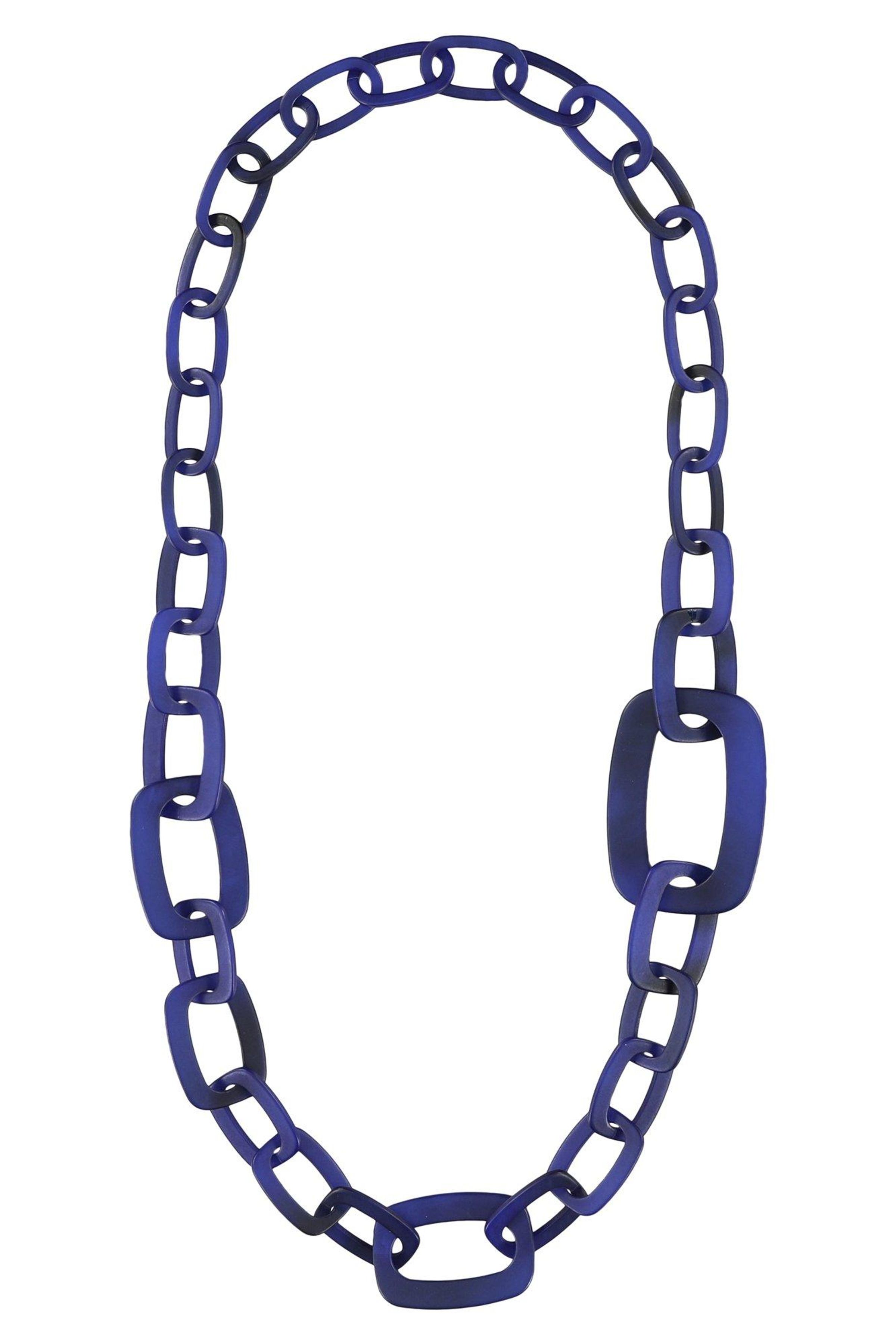 Ketting met rechthoekige fantasieschakels - may