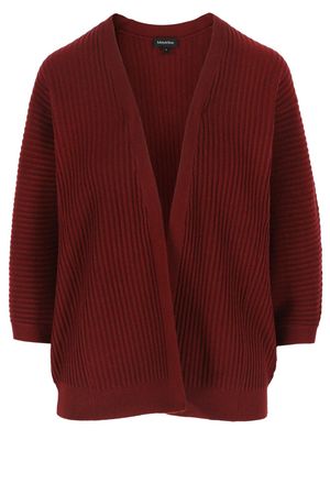 Cardigan - Kimonojasje in tricot met brede rib