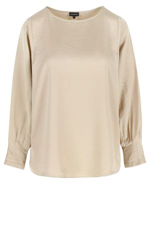 Hemden - Easy care blouse in satijn