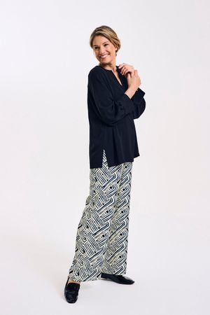 Easy care printbroek - may
