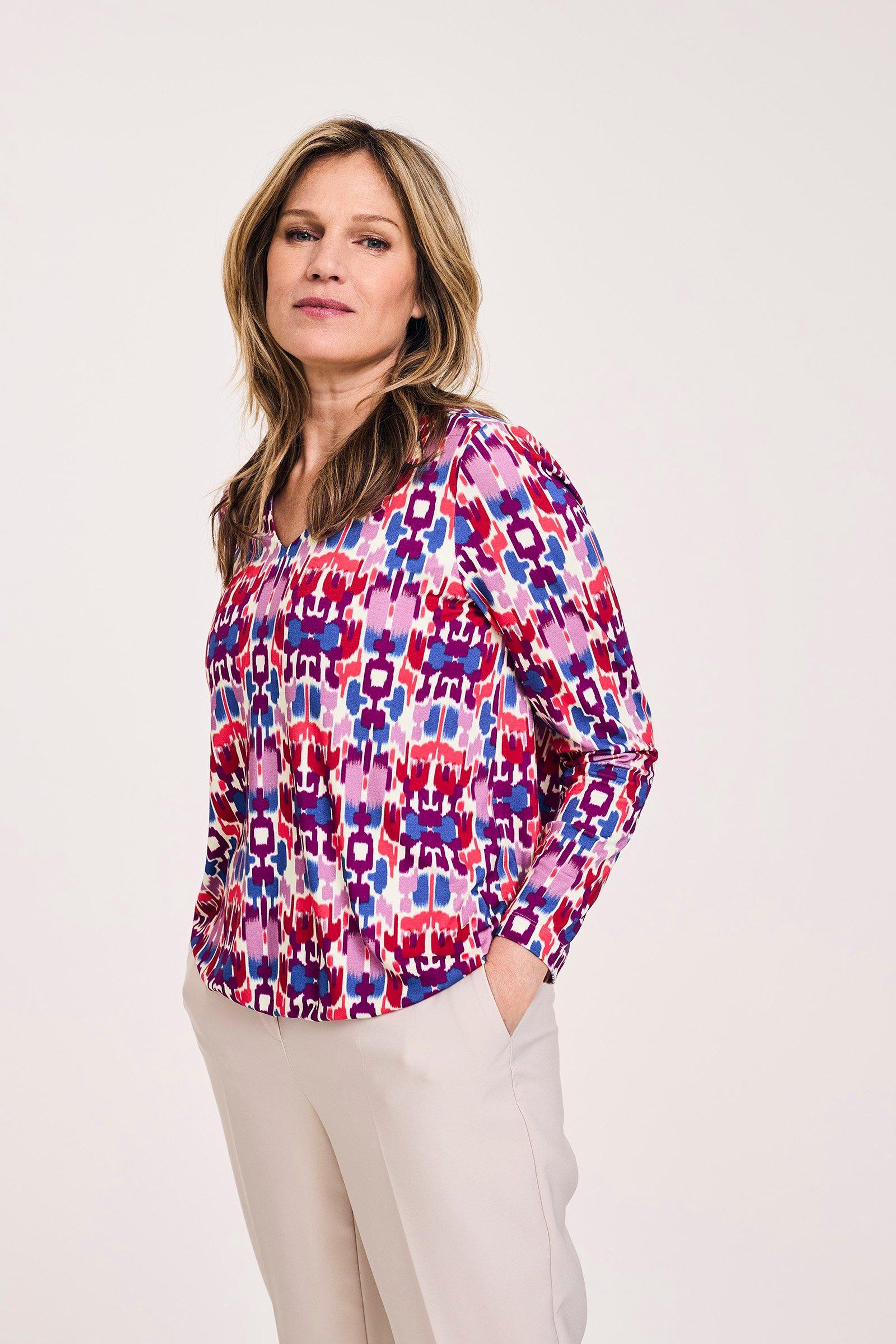 Jersey blouse op elastiek - may