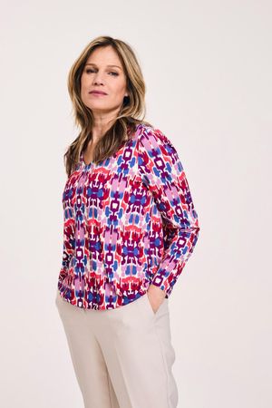 Jersey blouse op elastiek - may