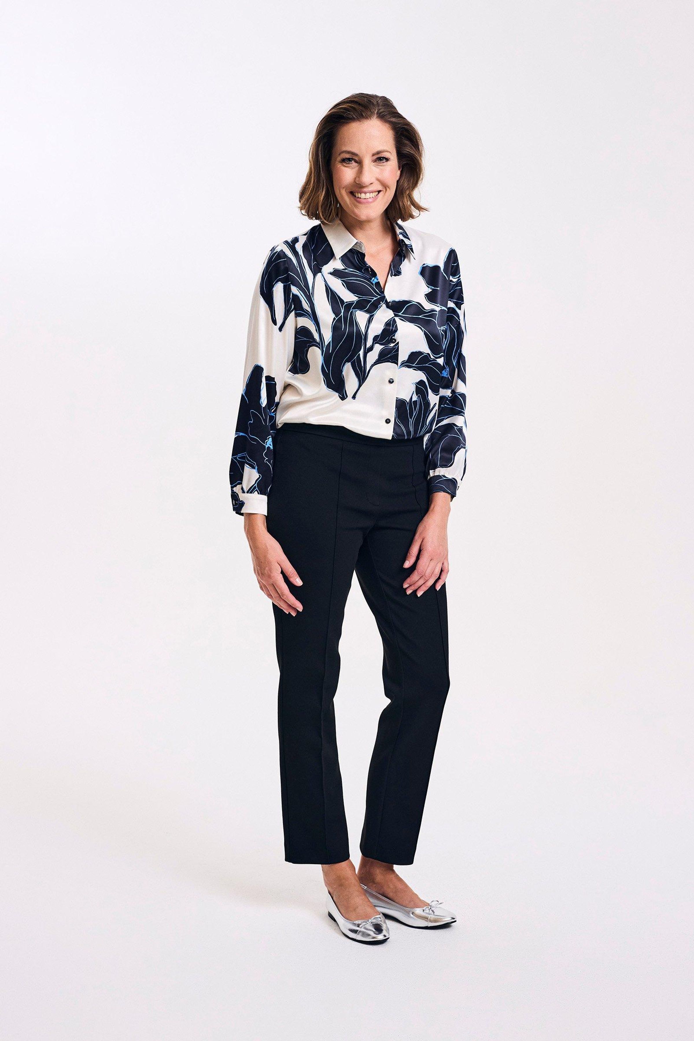 Easy care broek in scuba - may