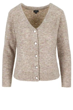 Cardigan - V-hals cardigan in alpacamix