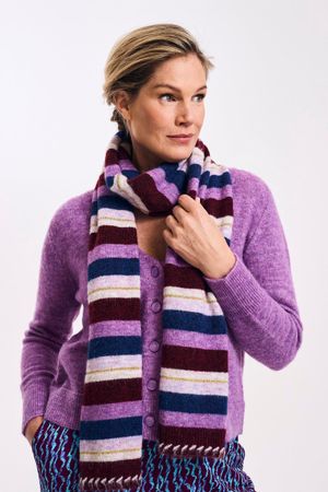 Cardigan - V-hals cardigan in alpacamix