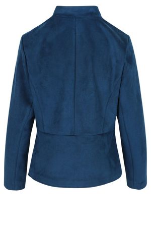 Blazers - Faux daim jasje met haaksluiting