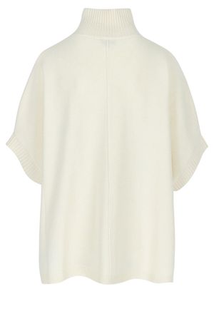 Cardigan - Gebreide cape met rits