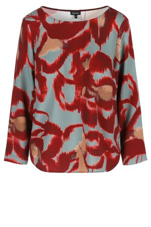 Hemden - Printblouse met ronde hals