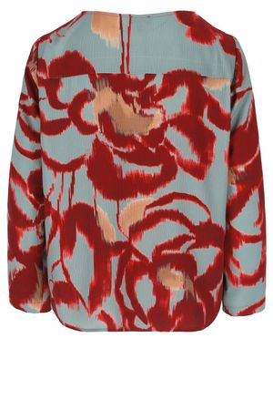 Hemden - Printblouse met ronde hals