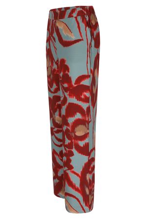 Broeken - Wijde printbroek met rugelastiek