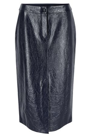 Rokken - Midirok in faux lakleer