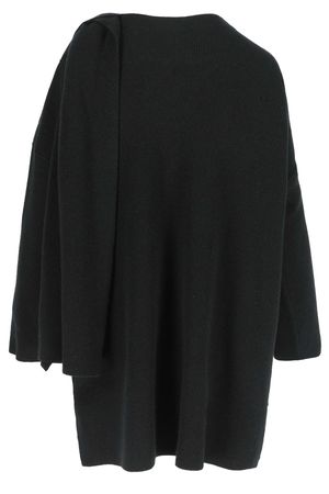 Cardigan - Gebreide cape-cardigan met sjaal