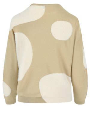 Truien - Vleermuistrui met abstract motief