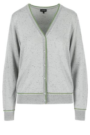 Cardigan - Cardigan met contrasterende bies