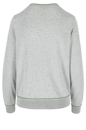 Cardigan - Cardigan met contrasterende bies