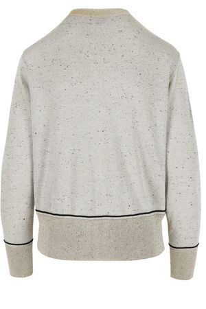 Truien - Fijne V-halstrui met lurex