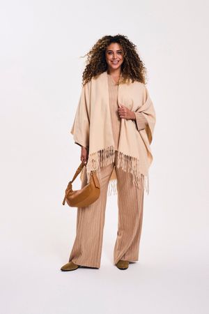 Cardigan - Gebreide cape