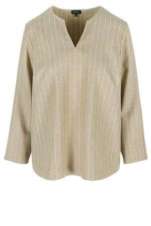 Hemden - Loose fit blouse met krijtstreep