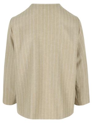 Hemden - Loose fit blouse met krijtstreep
