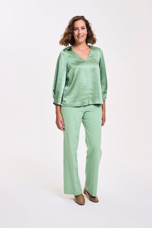 Broeken - Easy care jersey broek met rugelastiek