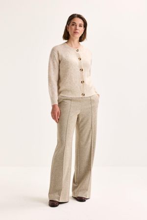 Cardigan - Cardigan in m&ecirc;l&eacute;ejacquard met mohair 