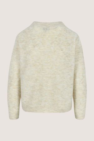 Cardigan - Cardigan in m&ecirc;l&eacute;ejacquard met mohair 