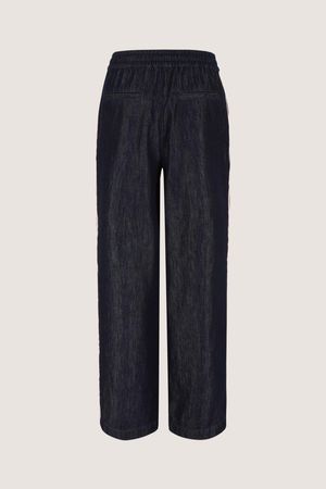 Broeken - Wijde jeans op elastiek