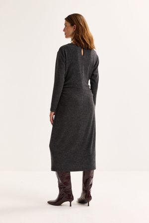 Kleedjes - Drap&eacute;jurk in warm jersey