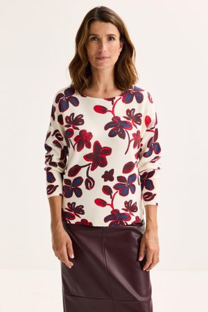 Vleermuistrui met bloemenprint - ame