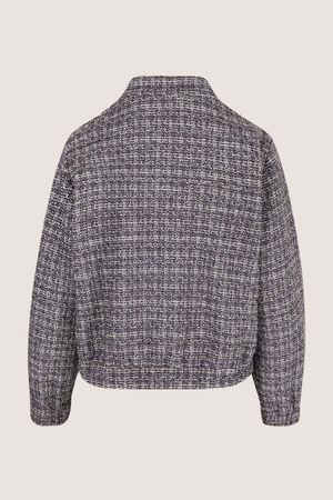 Blazers - Bomberjasje in jersey lurextweed