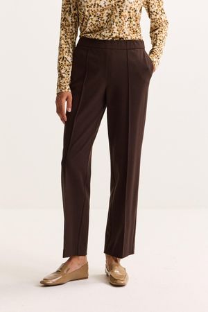 Broeken - Easy care broek in Milano jersey