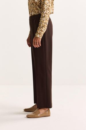 Broeken - Easy care broek in Milano jersey
