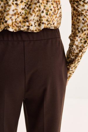 Pantalons - Pantalon easy care en jersey Milano