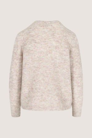 Cardigan - Geribde cardigan met alpaca