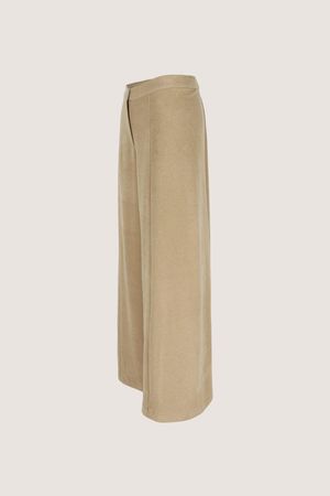Broeken - Wijde broek in jacquard jersey