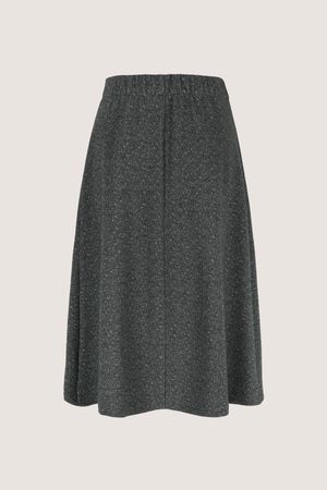 Rokken - Wikkelrok in jersey tweed