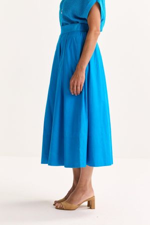 Rokken - Wijde rok met elastische tailleband