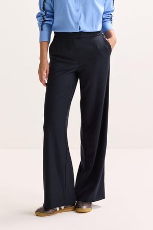 Broeken - Gestreepte broek met bies