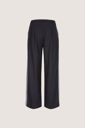 Broeken - Gestreepte broek met bies