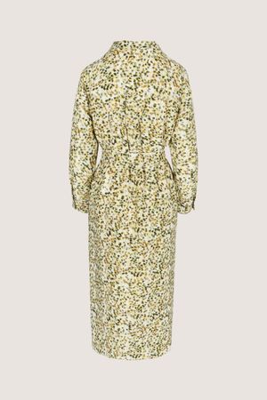 Kleedjes - Loose fit midi-jurk met abstracte print