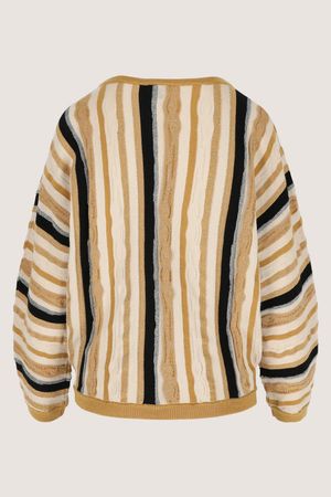 Truien - Vleermuistrui in jacquard