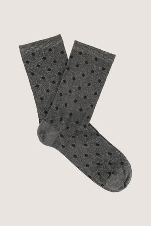 Babyspulletjes - Lurex sokjes met nopjes