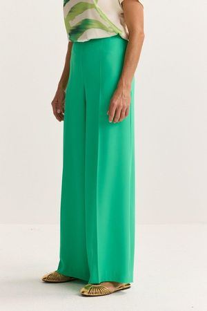 Broeken - Wijde easy care broek