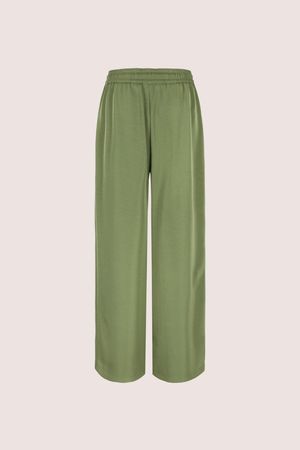 Broeken - Wijde broek met aansnoerbare taille