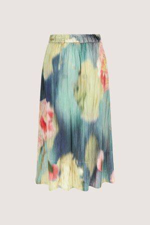 Rokken - Crinkle rok met bandplooien
