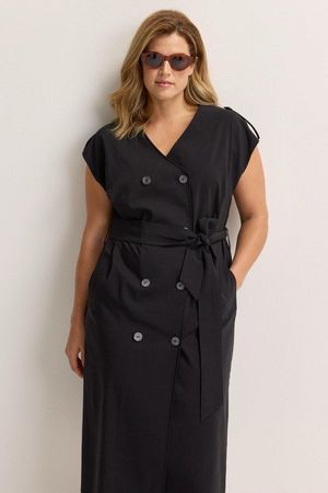 Kleedjes - Couturejurk zonder mouwen